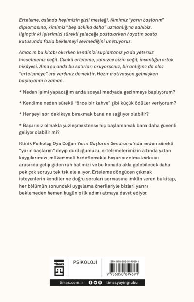 Yarın Başlarım Sendromu