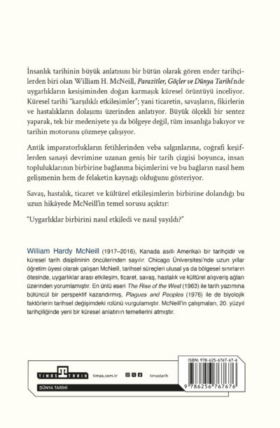 Parazitler, Göçler ve Dünya Tarihi