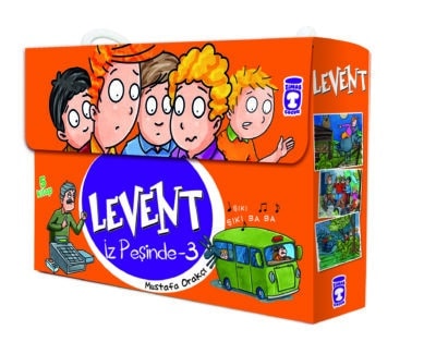 Levent İz Peşinde 3 Set - (5 Kitap)