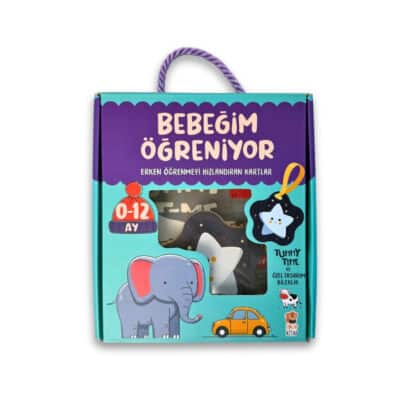 Bebeğim Öğreniyor İlk Kartlarım (0-12 Ay)