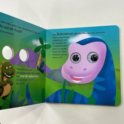 Dinozor Stego ve Sevimli Dostları - Bu Kocaman Gözler Kimin? 4