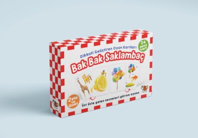 Bak Bak Saklambaç (2-3 Yaş Dikkat Geliştirme Oyun Kartları)