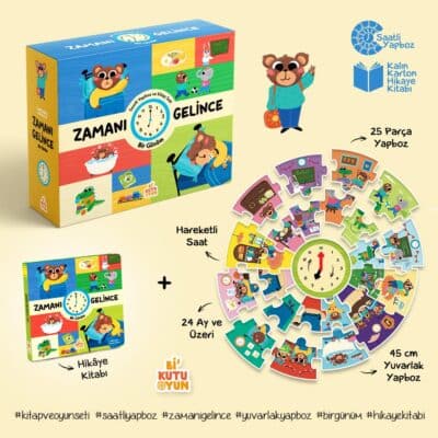 Zamanı Gelince - Bir Günüm (Kitap ve Oyun Seti)