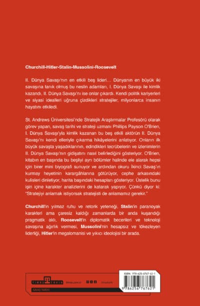 Stratejistler: Churchill, Stalin, Roosevelt, Mussolini ve Hitler