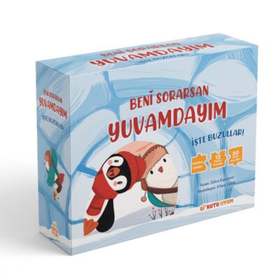 Beni Sorarsan Yuvamdayım-İşte Buzullar! - Kitap ve Oyun Seti