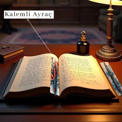 Kalemli Kitap Ayracı