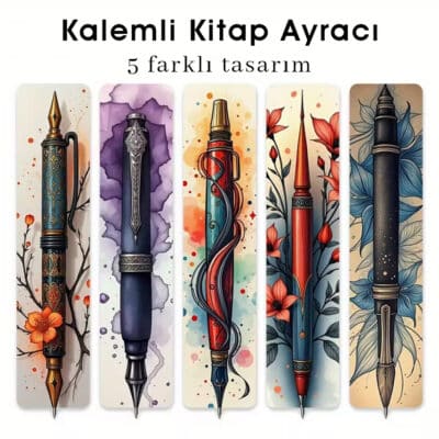 Kalemli Kitap Ayracı