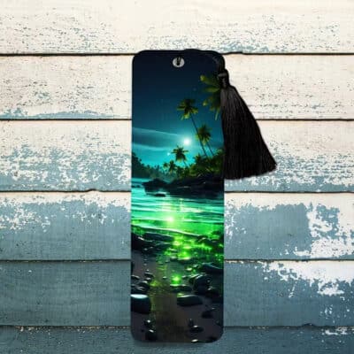 Karanlıkta Parlayan Püsküllü Kitap Ayracı