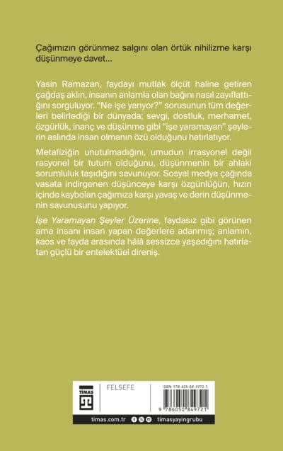 İşe Yaramayan Şeyler Üzerine