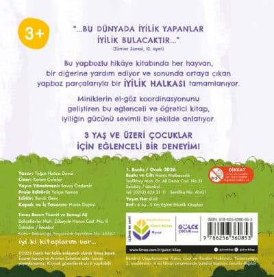 İyilik Halkası (Yapbozlu Kitap)