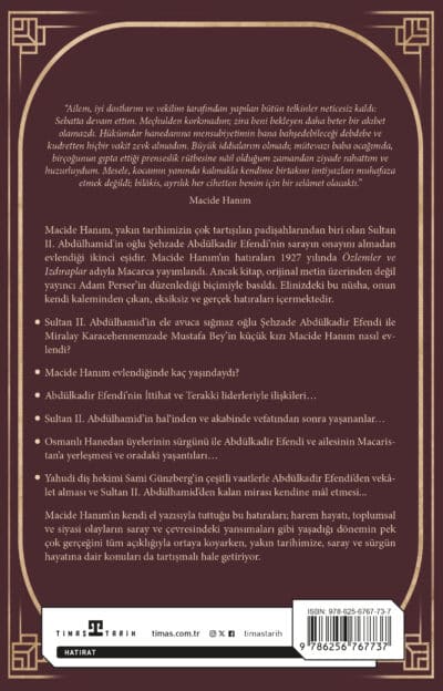 Hasret ve Elemlerim / Macide Mustafa'nın Hatıraları