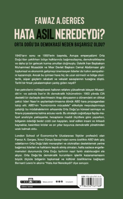 Hata Asıl Neredeydi?