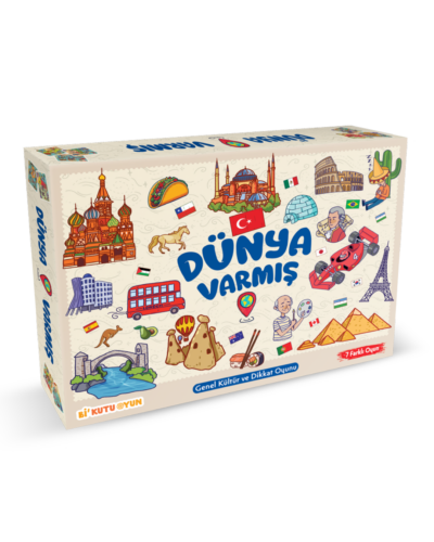 Dünya Varmış - Genel Kültür ve Dikkat Oyunu (7 Farklı Oyun)