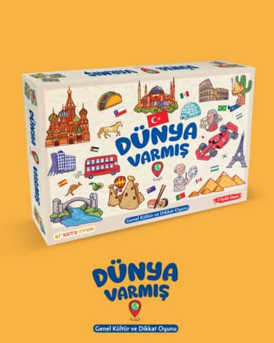 Dünya Varmış - Genel Kültür ve Dikkat Oyunu (7 Farklı Oyun)