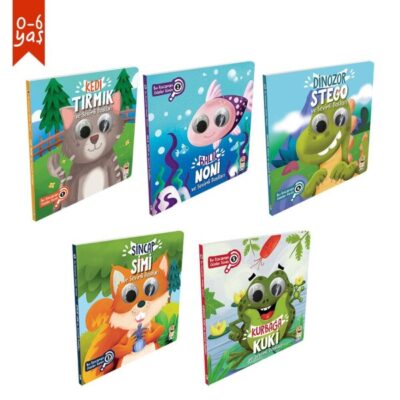 Bu Kocaman Gözler Kimin? (0-6 Yaş) Set (5 Kitap)