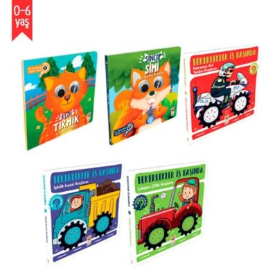 Hikaye Seven Çocuklar İçin Kitaplar Seti (5 Kitap)