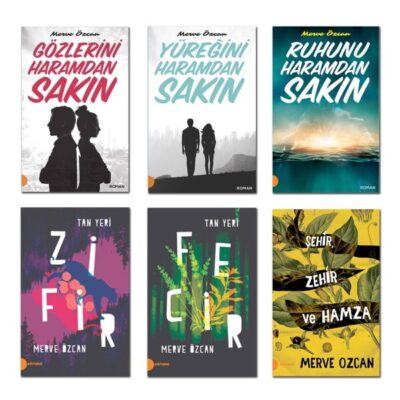 Merve Özcan Roman Seti (6 Kitap)