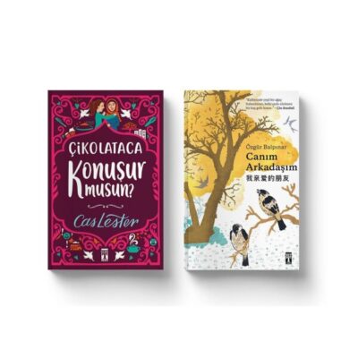 Başka Dilde Arkadaşlıklar Bez Cilt Şömizli Set (2 Kitap)