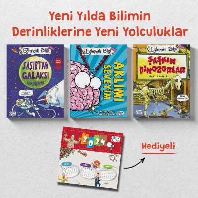 Yeni Yılda Bilimin Derinliklerine Yeni Yolculuklar (3 Kitap)
