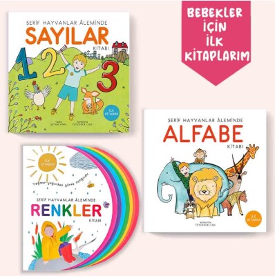 Bebekler İçin İlk Kitabım Seti (3 Kitap)