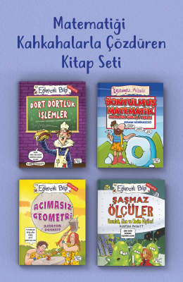 Matematiği Kahkahalarla Çözdüren Kitap Seti (4 Kitap)