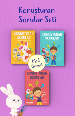 Konuşturan Sorular Seti - 3 Kitap (Bi Kutu Oyun)