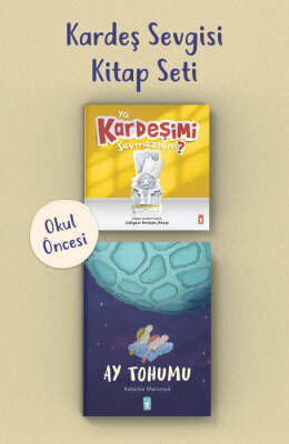 Kardeş Sevgisi Okul Öncesi Kitap Seti - (2 Kitap)