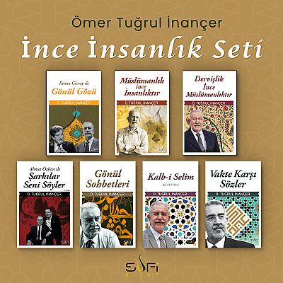 Ömer Tuğrul İnançer - İnce İnsanlık Seti (Katlanır Kartpostal Hediyeli) - (7 Kitap)