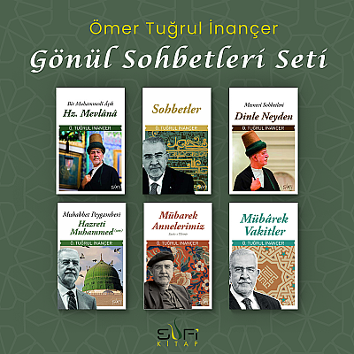 Ömer Tuğrul İnançer - Gönül Sohbetleri Seti (Katlanır Kartpostal Hediyeli) - (6 Kitap)