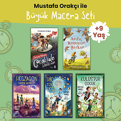 Mustafa Orakçı Büyük Macera Seti (5 Kitap )