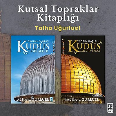 Kudüs - Kutsal Topraklar Seti (2 Kitap) - Talha Uğurluel